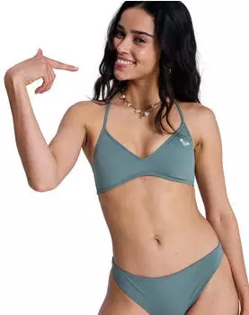 Roxy Solid Essentials Athletic Tri (ERJX305650) agave green