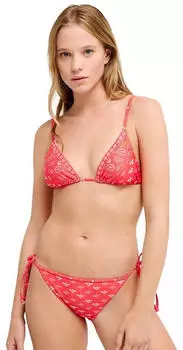 Roxy Triangle Bikini Top Beach Bandana Tiki Tri (ERJX305723-RMZ7) hibiscus boho bandana bico
