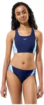 Speedo Splice 2.0 Badeanzug blu/ltblu