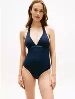 Tommy Hilfiger Badeanzug UW0UW06366 Dunkelblau Damen