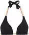Buffalo Triangel Bikini Top Pop Neckholder mit Doppelträgern (68339707) schwarz