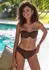 Lascana Fay Bandeau-Bikini-Top dunkelbraun