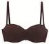 Lascana Fay Bandeau-Bikini-Top dunkelbraun