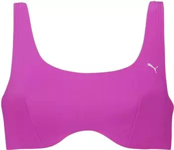 Puma Scoop Neck Short Top (701237625) electric orchid