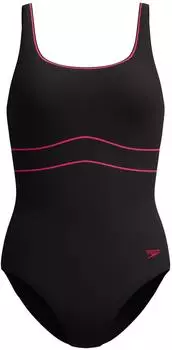 Speedo Solid Contour Eclipse Badeanzug (8003067003) navy/dunkelgr&uuml;n