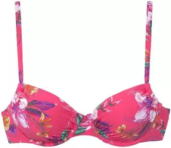Lascana Malia B&uuml;gel-Bikini-Top (90281933) rot bedruckt