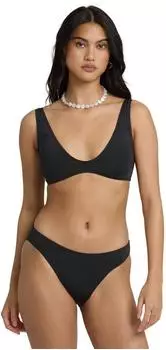 Billabong Sol Searcher Scoop Tank Triangel-Bikini-Top schwarz
