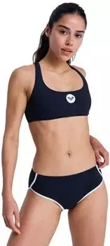 Roxy Active Hipster Shorty Bikini-Hose (ERJX405251-KVJ0) anthrazit