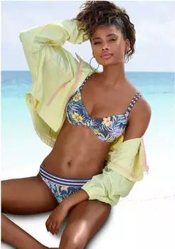 Venice Beach Summer B&uuml;gel-Bikini-Top (65725656) marine-zitrone