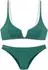 Elbsand Triangel-Bikini mit farblich abgesetztem Piping (72705430) petrol