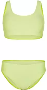 O'Neill Ella Love Future Surf Bralette Bikini Set sunny lime