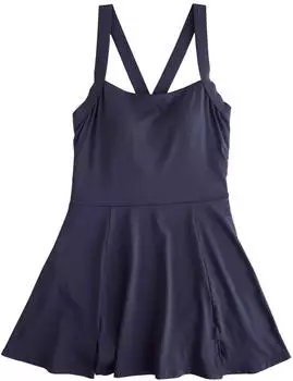 Next Fashion Tummy Control Badeanzugkleid mit Röckchen (H55803) navy