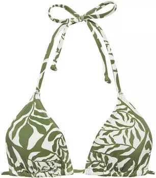 Buffalo City Bandeau-Top oliv/creme