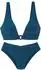 Lascana Triangel-Bikini mit Zierdetail im Ausschnitt (82511313) petrol