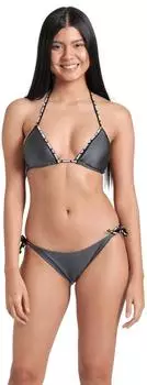 Arena Women's Solid Bikini Triangle Two Piece Swimsuit / Women's Losange Bikini Triangle Two Piece Swimsuit (009397) grau