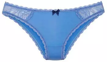 Lascana Bikinislip mit Spitze (29787405) blau