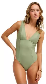 Roxy Love Elongated Badeanzug (142774818) oil green
