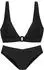 Lascana Triangel-Bikini mit Zierdetail im Ausschnitt (69163318/72159604) schwarz