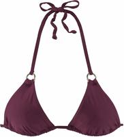 LASCANA Triangel-Bikini-Top "Italy" mit Zierringen