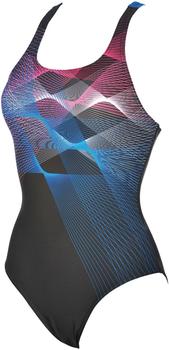 Arena Swimwear Sprite Badeanzug black/pix blue (000461-508)