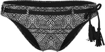 O'Neill Hip Fit Belted Bikini Bottom black aop white (8A8537-9910)