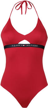 Tommy Hilfiger Swim Suit with Cut Outs (UW0UW01425) tango red