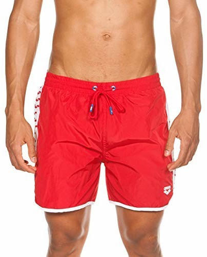 Arena Swimwear Arena Team Stripe Boxer red/white/red (001834)