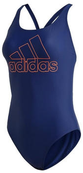 Adidas Athly V Logo Swimsuit tech indigo/app solar red