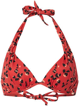 O'Neill Sao Mix Halter Bikini Top (0A8504) red aop