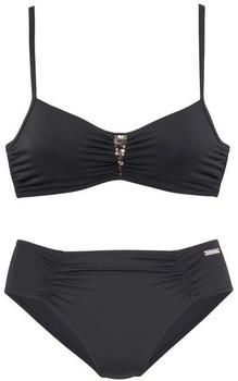 Lascana B&uuml;gel-Bikini schwarz (48654539)