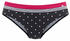 Lascana Bikini-Hose schwarz-rot (51028378)