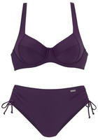 LASCANA B&uuml;gel-Bikini "Annelie" mit seitlich geraffter Bikinihose