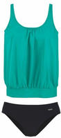 Lascana Damen Oversize-Tankini Softcups, Mieder, Verstellbare Tr&auml;ger