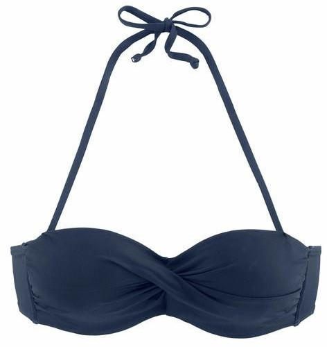 Lascana Bandeau-Bikini-Top marine (49826561)
