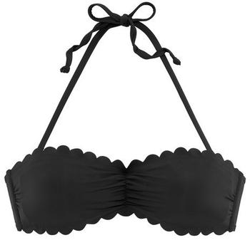 Lascana Bandeau-Bikini-Top schwarz (60020868)