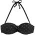 Lascana Bügel-Bandeau-Bikini-Top schwarz-gepunktet (50750910)