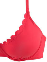 LASCANA B&uuml;gel-Bikini-Top "Scallop" mit Wattierung