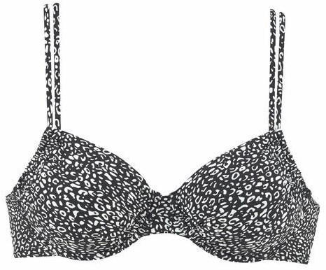 Lascana Bügel-Bikini-Top leo-schwarz-weiß (51174962)