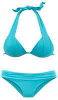LASCANA Triangel-Bikini im Nacken zu binden, wattierte Cups, mit eingearbeiteten