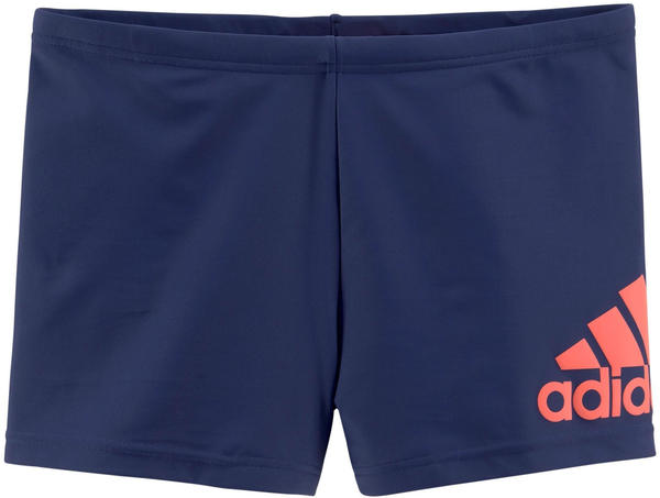 Adidas Fit Boxer Badge Of Sport Swim Briefs tech indigo/app solar red