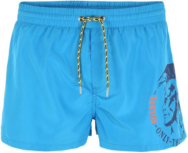 Diesel Swim Shorts Logo (00SV9T) light blue/yellow
