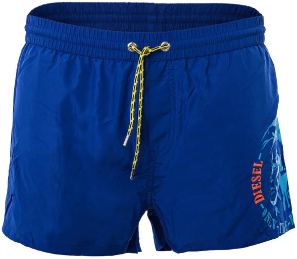 Diesel Swim Shorts Logo (00SV9T) dark blue/yellow light