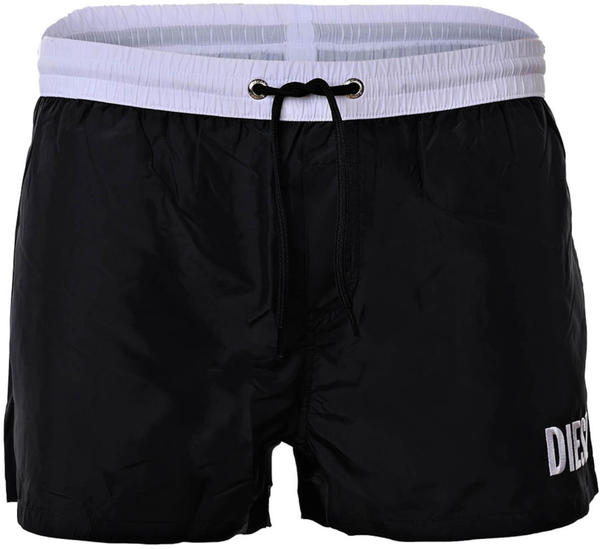 Diesel Swim Shorts Logo (00SV9T) black/white
