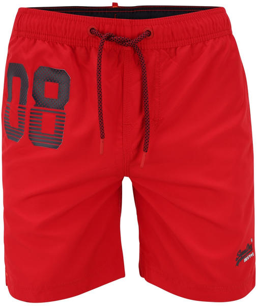 Superdry Waterpolo Swim Short (M3010008A) red/black