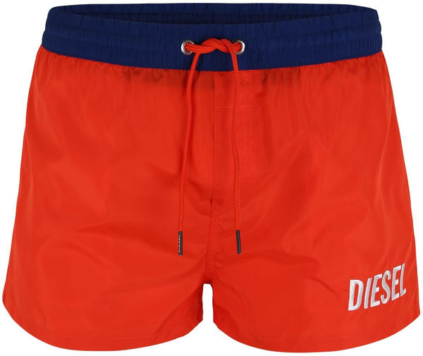 Diesel Swim Shorts Logo (00SV9T) orange/dark navy