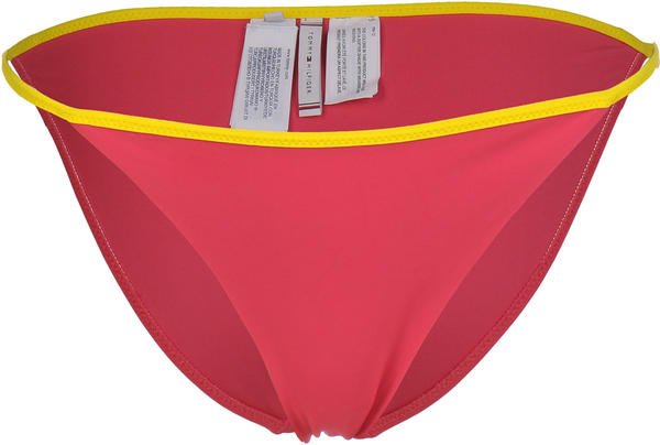 Tommy Hilfiger Retro Logo String Bikini Bottoms laser pink (UW0UW02110TJN)