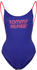 Tommy Hilfiger Retro Logo High-Cut Leg One-Piece Swimsuit cobalt (UW0UW02113C65)