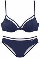 LASCANA B&uuml;gel-Bikini mit Kontrastdetails