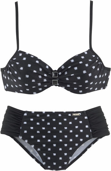 Lascana Bügel-Bikini schwarz-weiß (50842521)