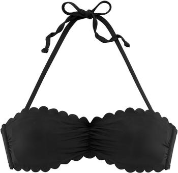 Lascana Bandeau-Bikini-Top schwarz (45200563)